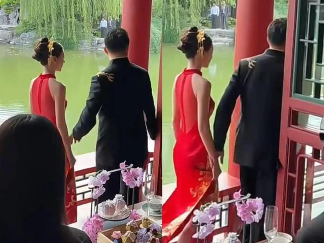 和马筱梅的婚礼太潦草四合院布置简陋OG真人游戏汪小菲二婚穿高跟皮鞋他(图3)